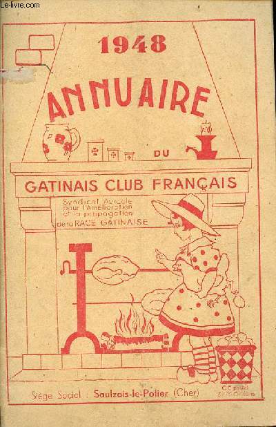 Annuaire 1948 du gatinais club franais.