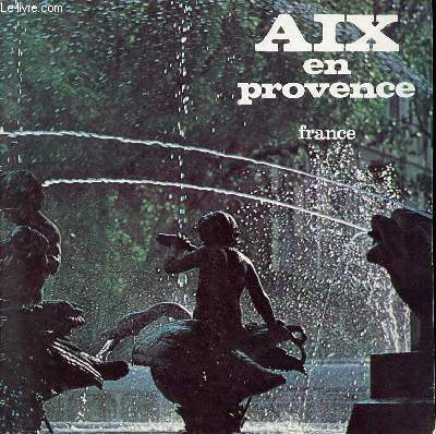 Brochure : Aix en Provence france.