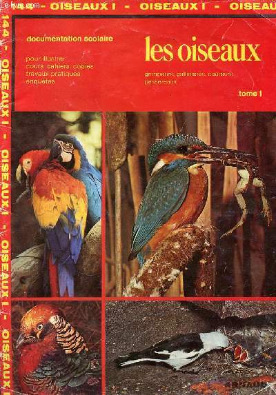 Les oiseaux tome 1 - Collection images encyclopdie n144.