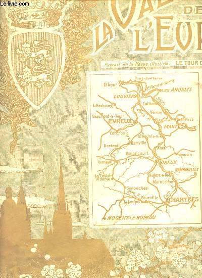 La Valle de l'Eure - extrait de la revue illustre : le tour de France juillet 1906 - chemins de fer de l'ouest.