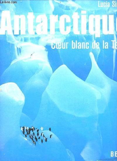 Antarctique coeur blanc de la terre.