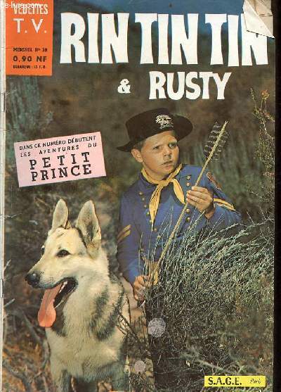 Rin Tin Tin & Rusty n20 - Rintintin et Rusty zane moore le terrible - jeux - ivanhoe - rintintin et rusty l'hritier des barrington - le petit prince.