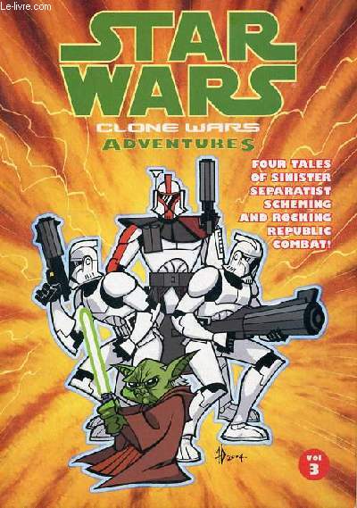 Star Wars clone wars adventures volume 3.