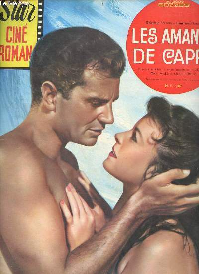 Star cin roman n122 7e anne 1er janvier 1962 - Les amants de Capri Gabriele Ferzetti, Constance Smith.