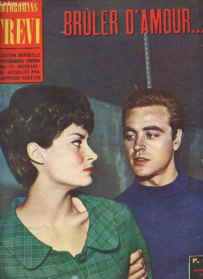 Photoromans de Trevi n7 juillet 1966 - Brler d'amour avec Anna Ubaldi, Christiane Pape, Lamberto Antinori, Gimmi Vicari.