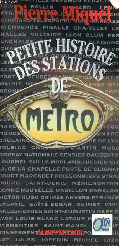 Petite histoire des stations de mtro.