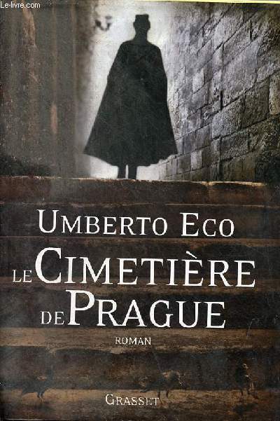 Le cimetire de Prague - roman.