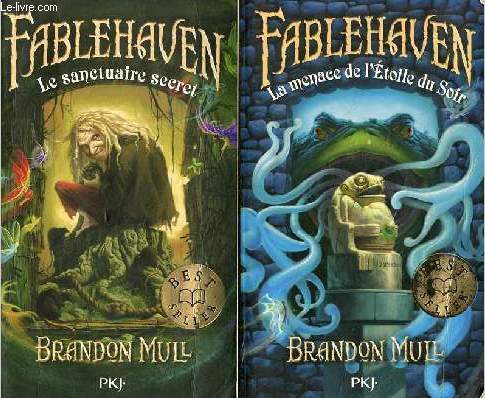 Fablehaven - En 2 tomes (2 volumes) - Tome 1 : le sanctuaire secret - Tome 2 : La menace de l'toile du soir - Collection pocket jeunesse n2577-2578.