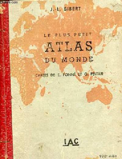 Le plus petit atlas du monde -990e dition.