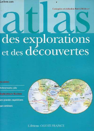 Atlas des explorations et des dcouvertes.