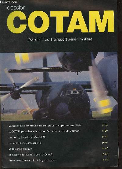 Dossier Cotam volution du Transport arien militaire - arme d'aujourd'hui n66.