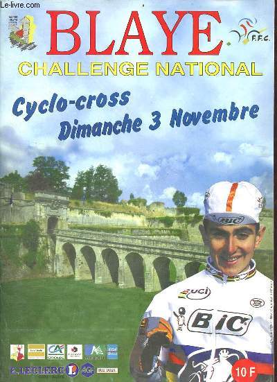 Blaye Challenge National - Cyclo-Cross dimanche 3 novembre 1986.