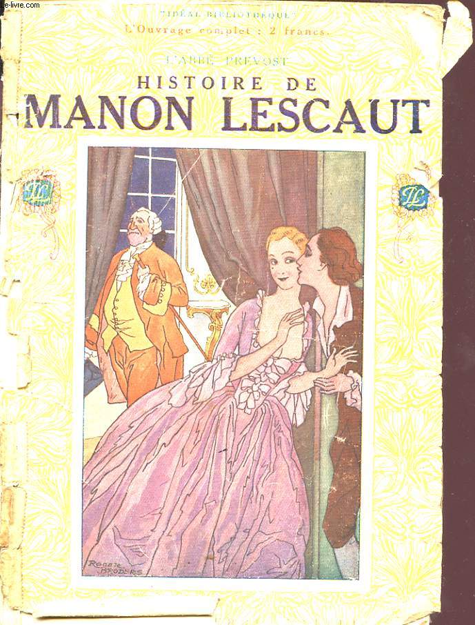 HISTOIRE DE MANON LESCAUT
