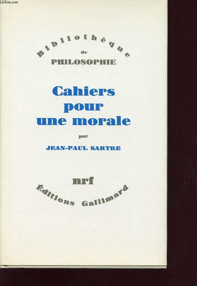 CAHIERS POUR UNE MORALE