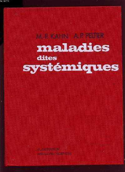 MALADIES DITES SYSTEMATIQUES