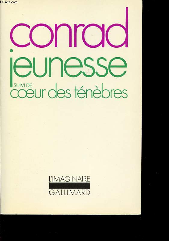 JEUNESSE SUIVI DE COEUR DES TENEBRES 19