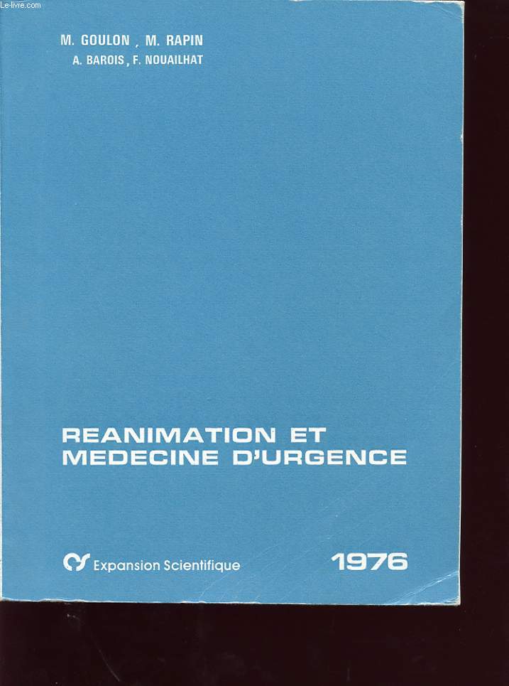 REANIMATION ET MEDECINE D URGENCE