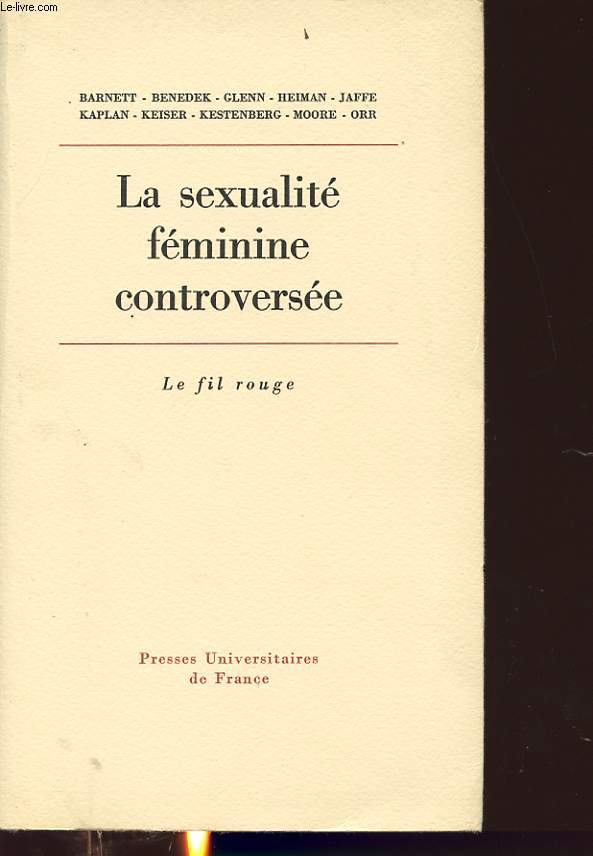 LA SEXUALITE FEMININE CONTROVERSEE