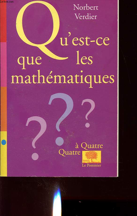 QU EST CE QUE LES MATHEMATIQUES.