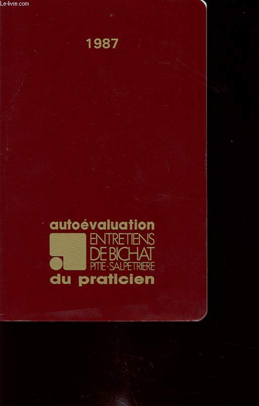 AUTOEVALUATION DU PRATICIEN 1987