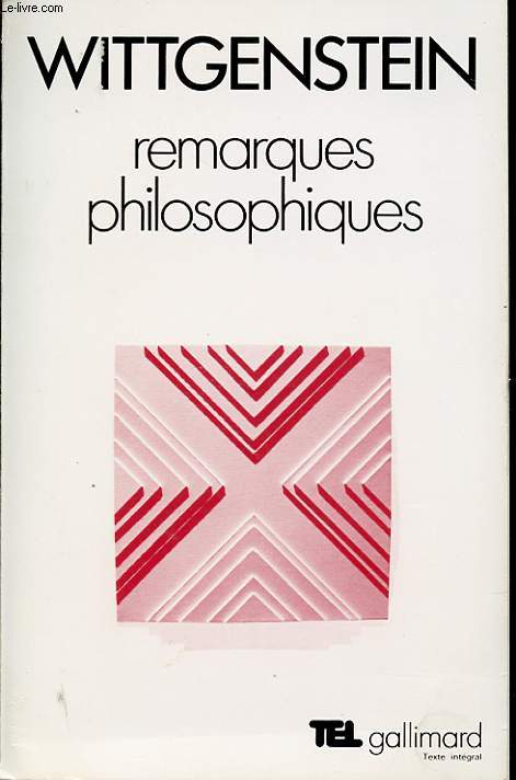 REMARQUES PHILOSOPHIQUES