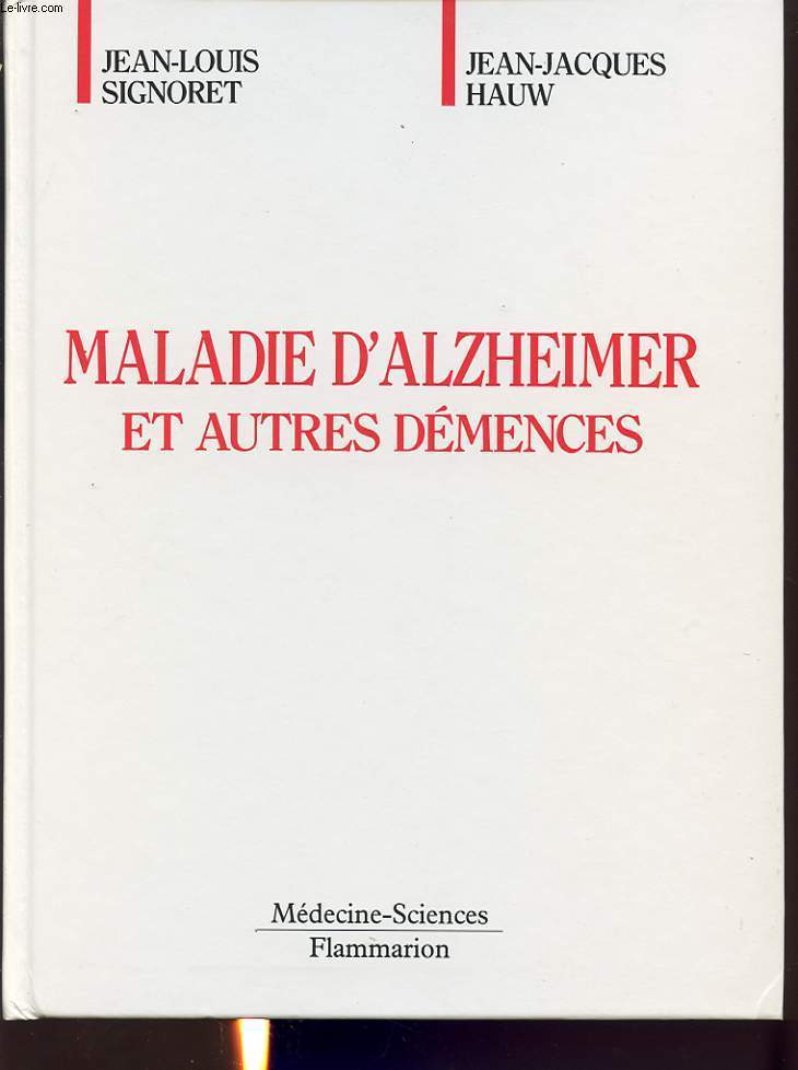 MALADIE D ALZHEIMER ET AUTRES DEMENCES