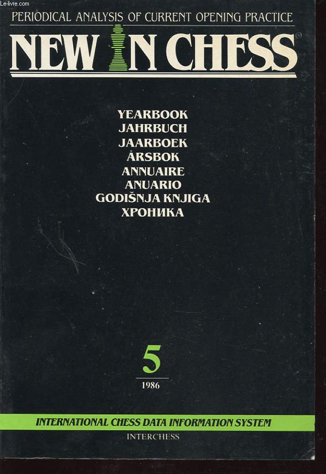 NEW IN CHESS YEARBOOK 5 1986