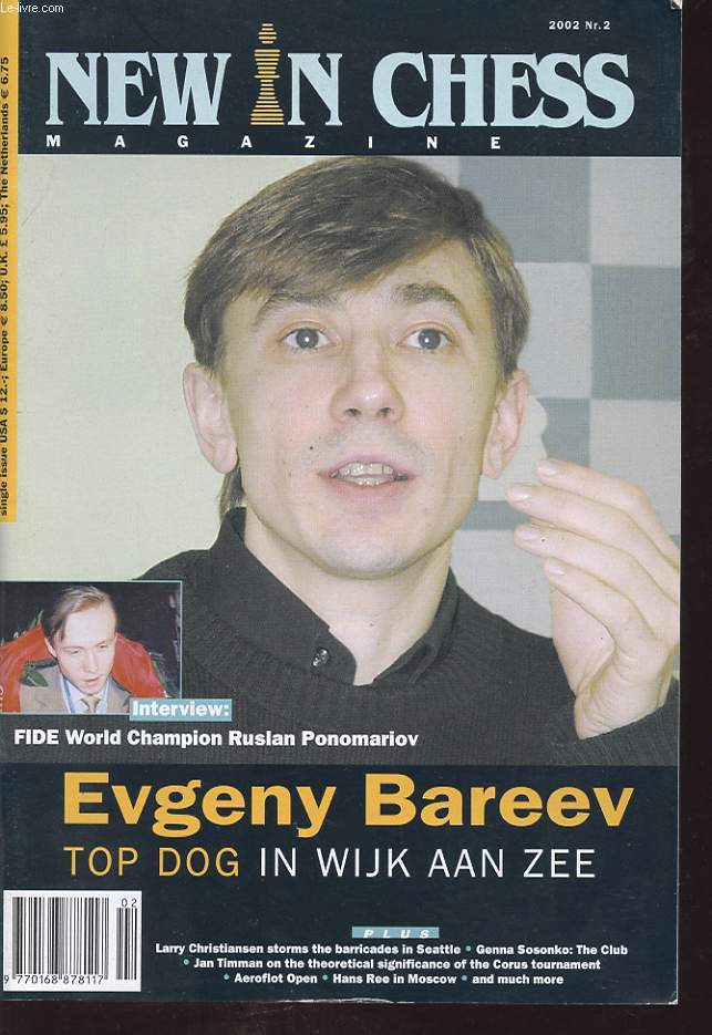 NEW IN CHESS MAGAZINE 2002 n2 : Evgeny Bareev top dog in wijk aan zee