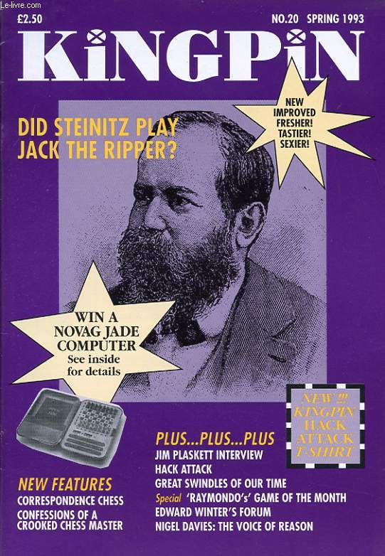 KINGPIN N20 1993 : did steintz play Jack the ripper ?
