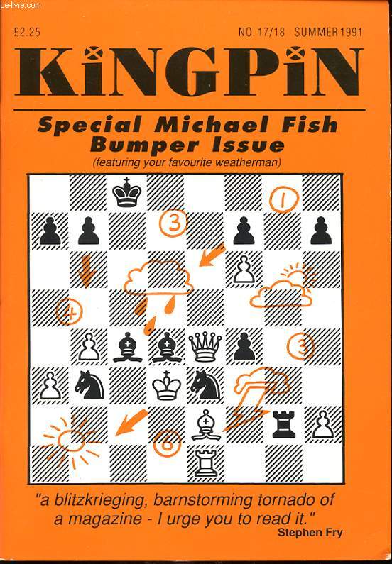KINGPIN N17/18 1991 Special Michael Fish Bumper Issue....