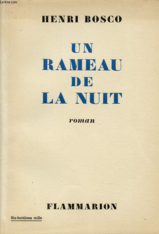 UN RAMEAU DE LA NUIT