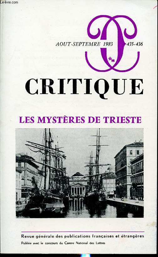 CRITIQUE N435-436 : Les mystres de trieste