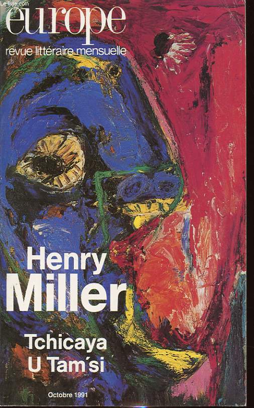 EUROPE N 750 :HENRY MILLER - TCHICAYA U TAM S