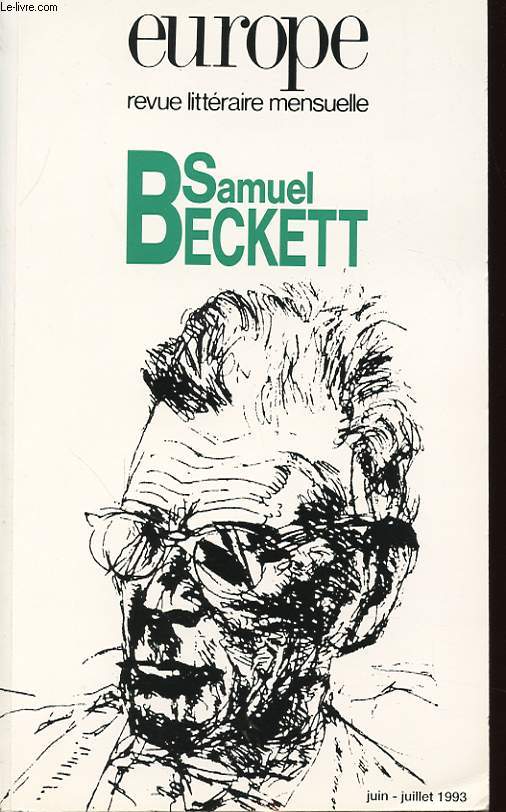 EUROPE N 770-771 : SAMUEL BECKETT