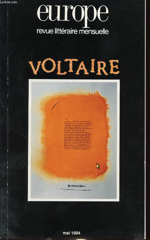 EUROPE N 780 : VOLTAIRE