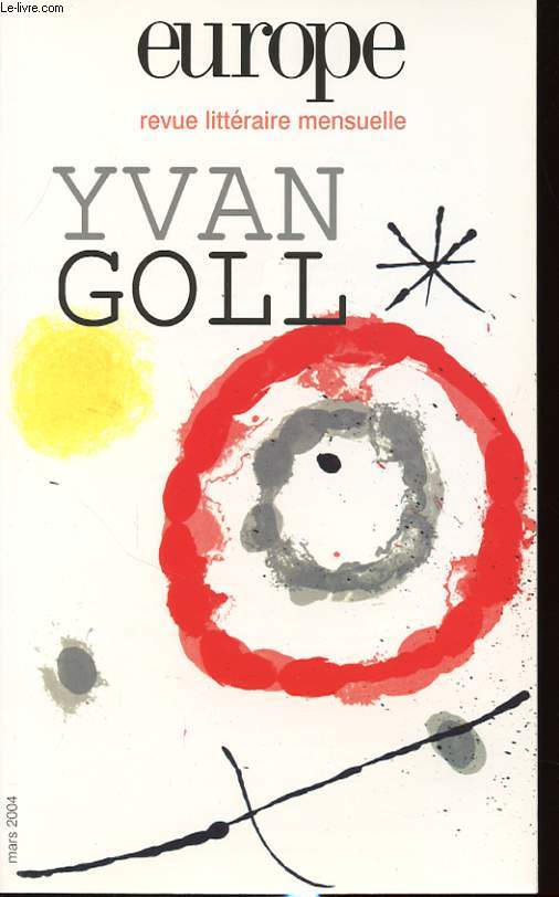 EUROPE N 899 : YVAN GOLL