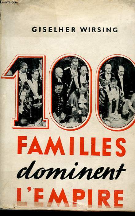100 FAMILLES DOMINENT L EMPIRE BRITANNIQUE