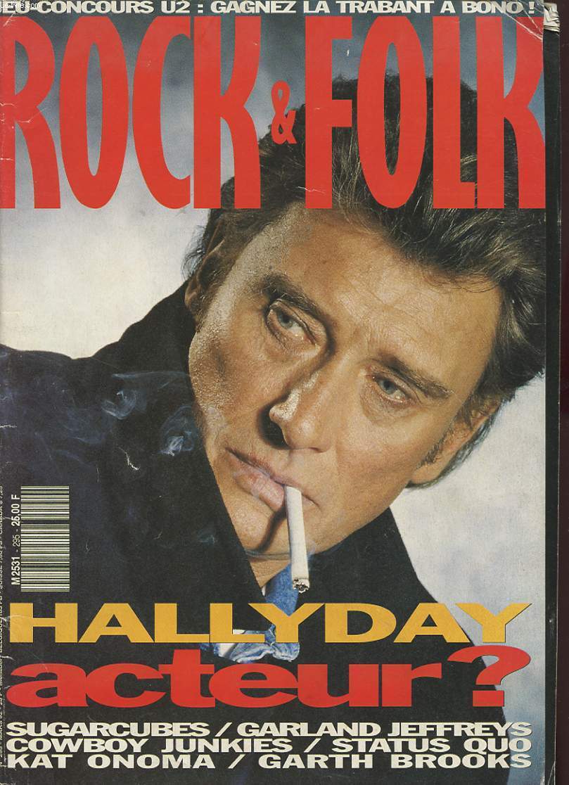ROCK AND FOLK N295 HALLYDAY ACTEUR ?