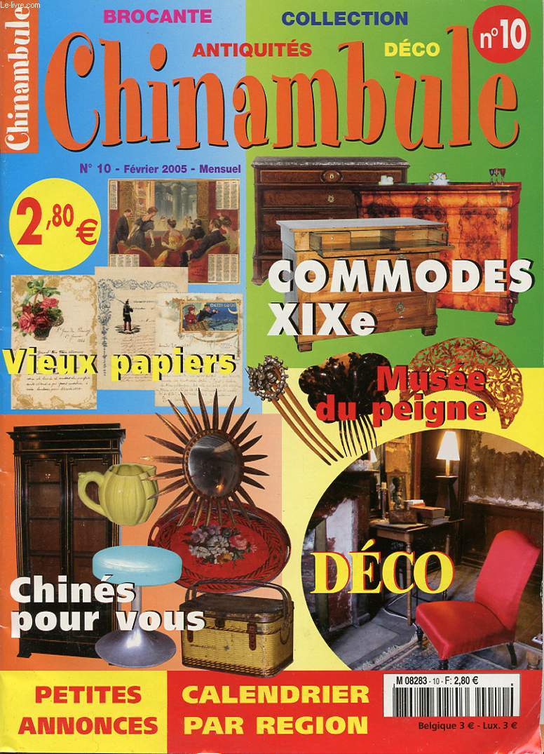 CHINAMBULE N 10 VIEUX PAPIERS - COMMODES XIXe - MUSEE DU PEIGNE - DECO ...