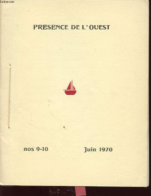 PRESENCE DE L OUEST NOS 9-10 JUIN 1970