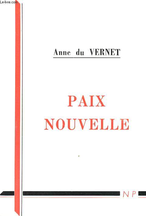 PAIX NOUVELLE