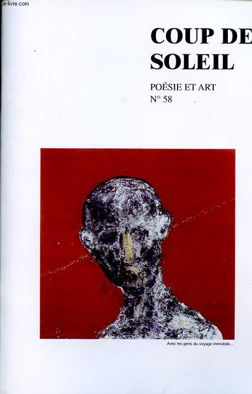 COUP DE SOLEIL POESIE ET ART N 58