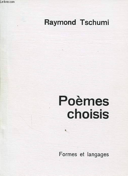 POEMES CHOISIS avec un envoi de l auteur.