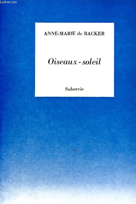 OISEAUX SOLEIL