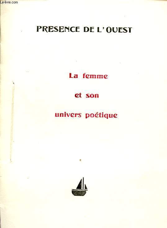 LA FEMME ET SON UNIVERS POETIQUE