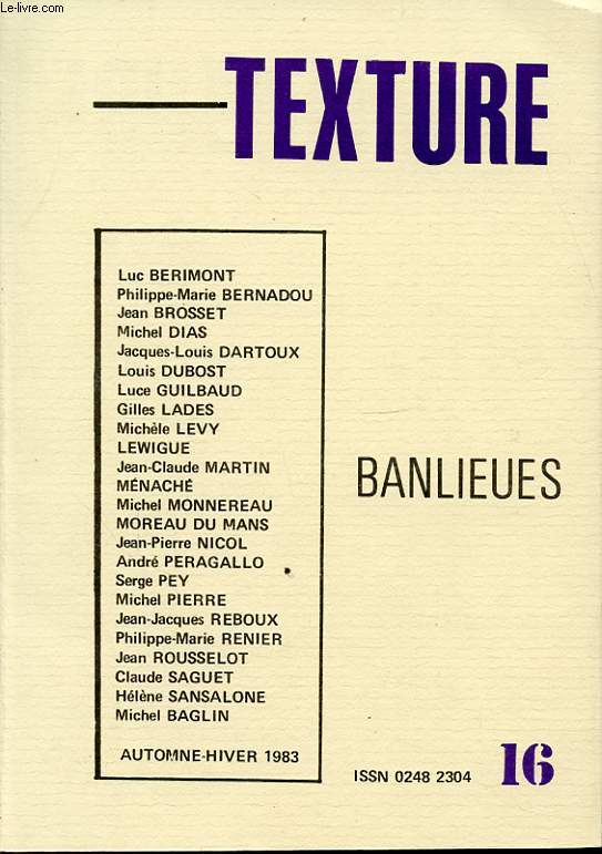 BANLIEUES