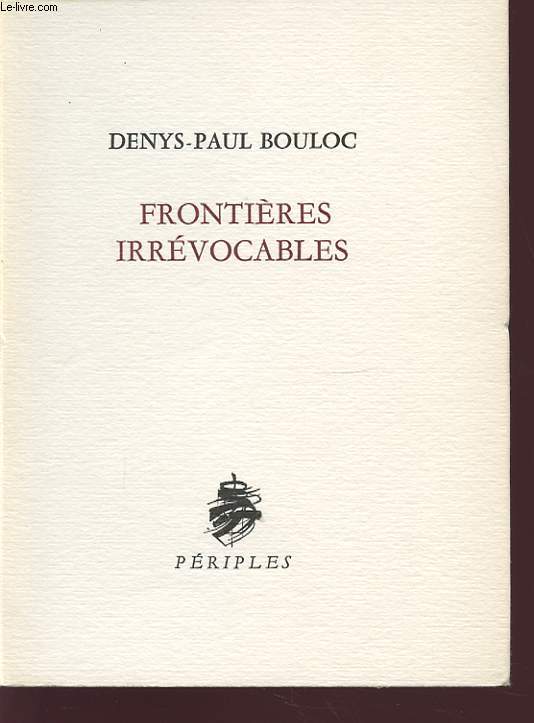 FRONTIERES IRREVOCABLES