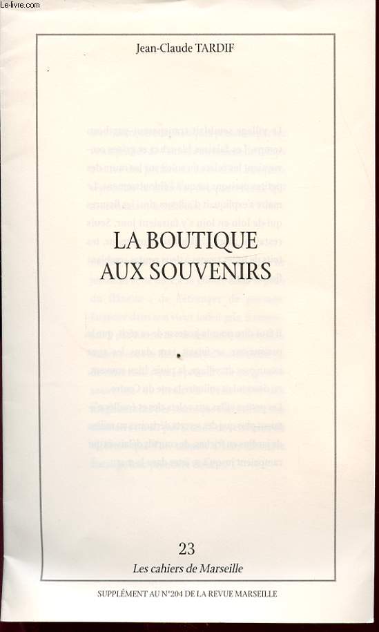 LA BOUTIQUE AUX SOUVENIRS