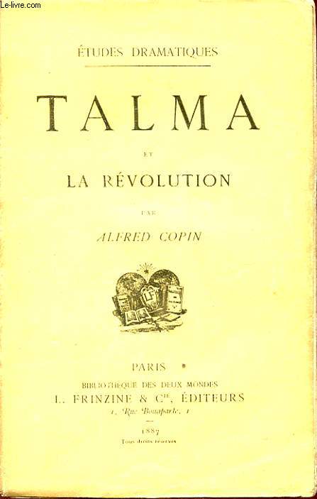 TALMA ET LA REVOLUTION