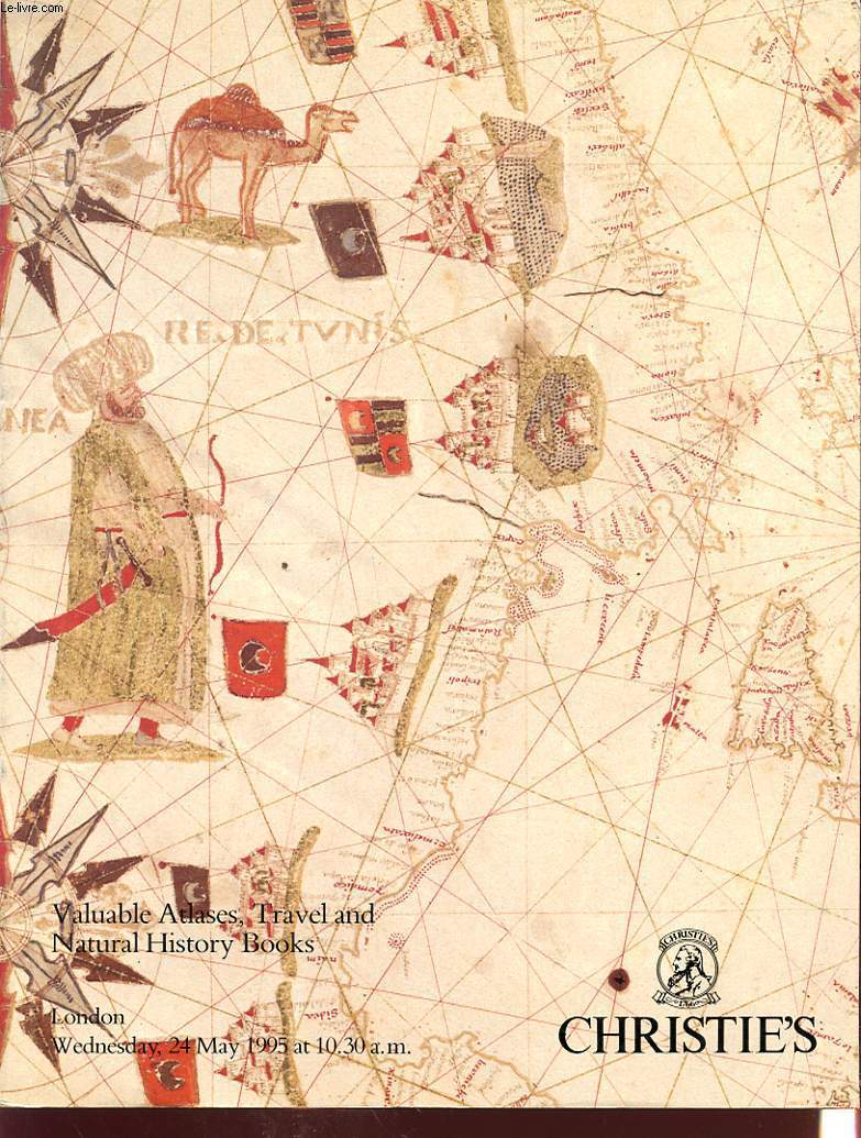 CATALOGUE VENTE AUX ENCHERES NATURAL HYSTORY BOOKS / ATLASES AND MAPS / TRAVEL BOOKS